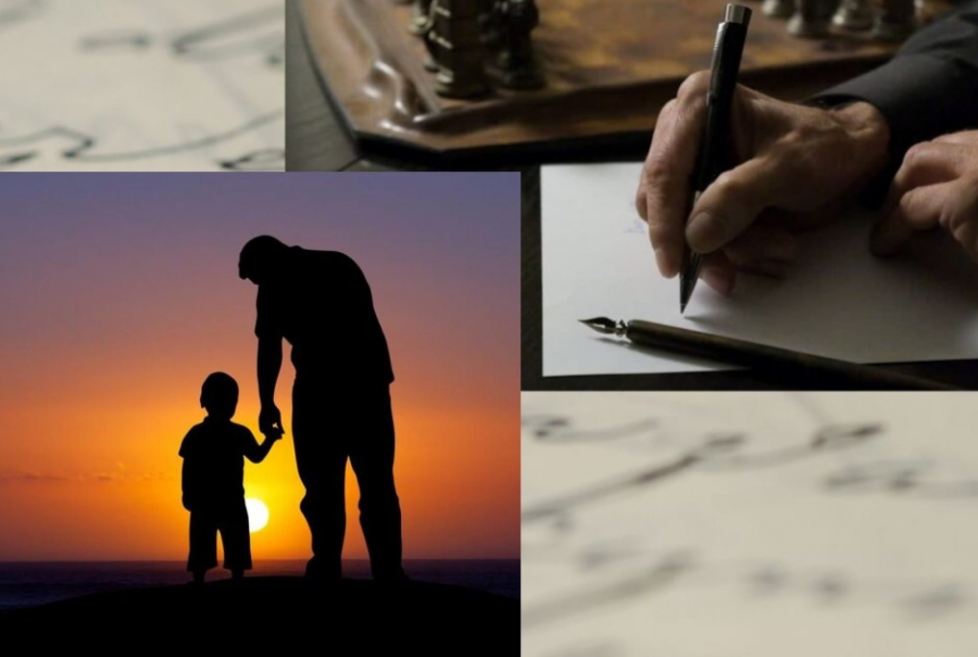 Ganduri emotionante ale unui tata aproape varstnic catre fiul sau