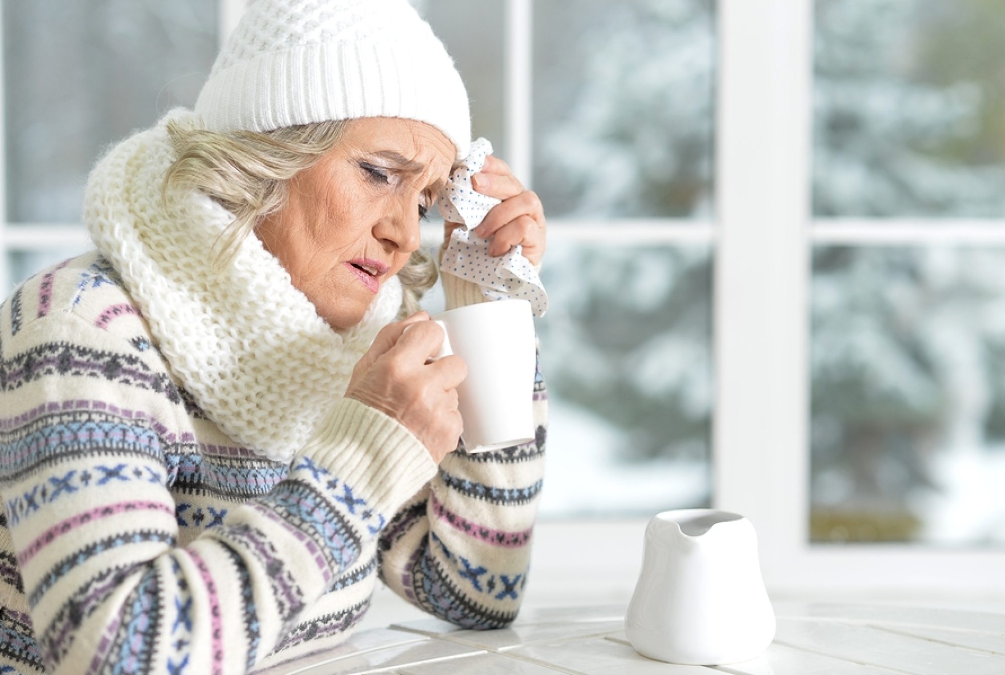 Tratarea gripei la batrani – Simptome si terapii pentru ameliorarea lor si grabirea vindecarii